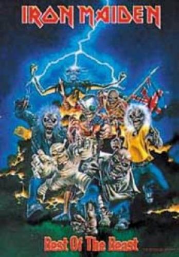 Iron Maiden Best Of The Beast サイン入り Iron Maiden Best Of The Beast UK Promo t-shirt (77999)